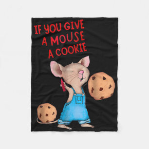 If You Give A Mouse A Cookie Costume Kids  Fleece Blanket