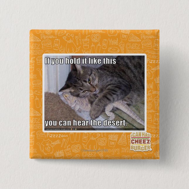 If you hold it like this 15 cm square badge (Front)