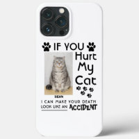 If You Hurt My Cat I Can Make Your Death Cat Paws