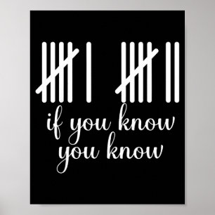 If You Know You Know Funny 67 Meme Poster