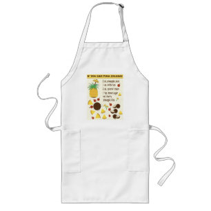 If you like pina coladas recipe design long apron