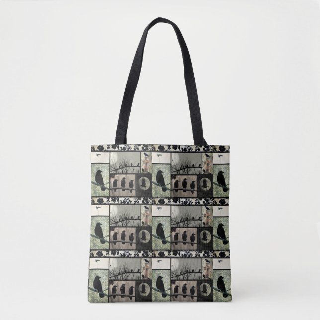 If You Love Crows Tote Bag (Front)