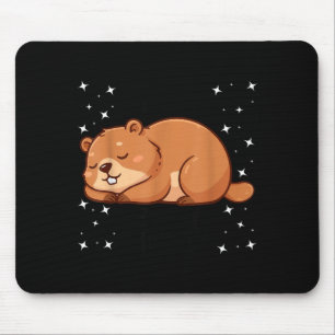 If You Love Me Let Me Sleep Funny Groundhog Day Gr Mouse Mat