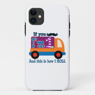 If you moustache I'm one and this is how I Roll iPhone 11 Case