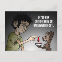 If you run out of candy on Halloween night