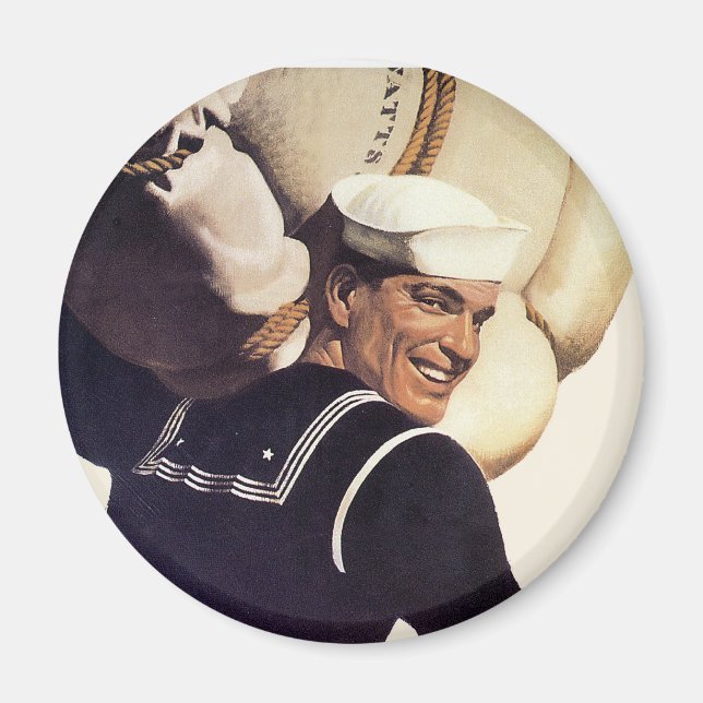 If you tell where he's going... magnet (Front)