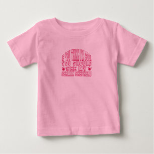 If You Think I'm Cool, See My German Shepherd Baby T-Shirt