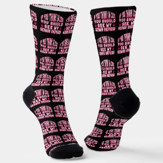 If You Think I'm Cool, See My German Shepherd Socks
