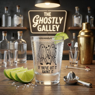 If You’ve Got It, Haunt It – Cute Ghost Couple Shot Glass