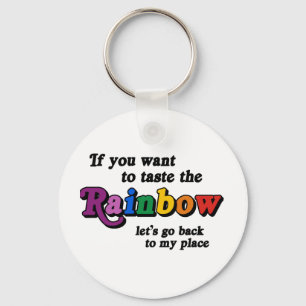 If you want to taste the rainbow key ring