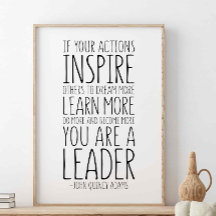 If Your Actions Inspire Others, John Quincy Adams