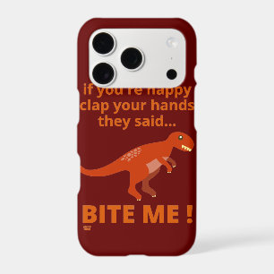 "IF YOU'RE HAPPY CLAP YOUR HANDS" funny dinosaur