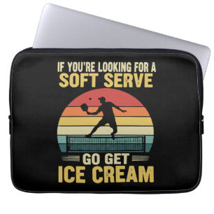 If You're Looking For A Soft Serve Pickleball Laptop Sleeve