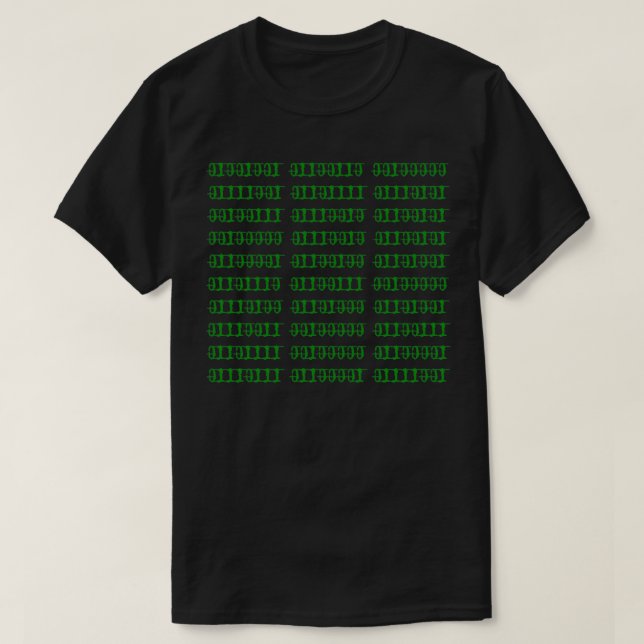 If youre reading this go away in binary T-Shirt (Design Front)