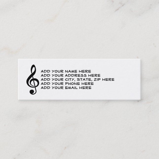 If You've Got It - Flaut It Skinny Business Cards (Front)