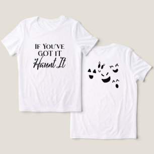 If You've Got It, Haunt It, Cute & Funny Halloween Tri-Blend Shirt
