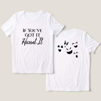 If You've Got It, Haunt It, Cute & Funny Halloween Tri-Blend Shirt