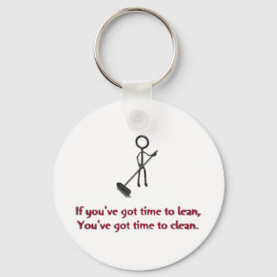 If you've got time to lean key ring