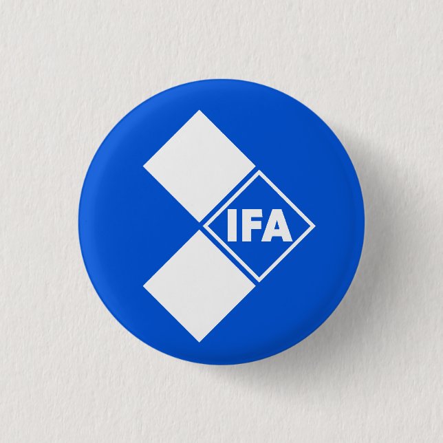 IFA 3 CM ROUND BADGE (Front)