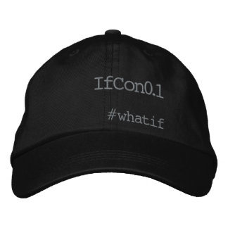 IfCon0.1Cap Embroidered Hat