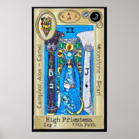 Ifdawn Deepdream Tarot Key 2 ~ The High Priestess