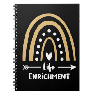 ife Enrichment Activity Director Rainbow Leopard Notebook