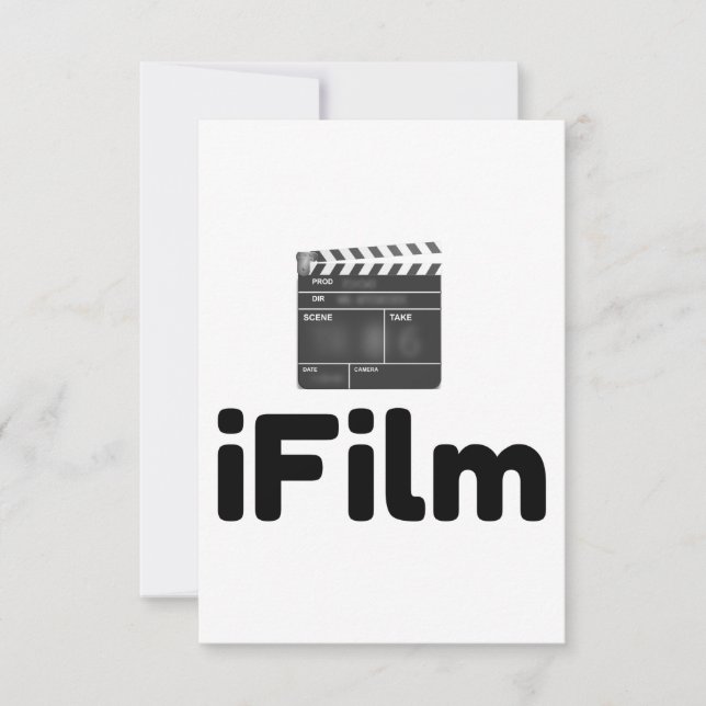 iFilm Thank You Card (Front)