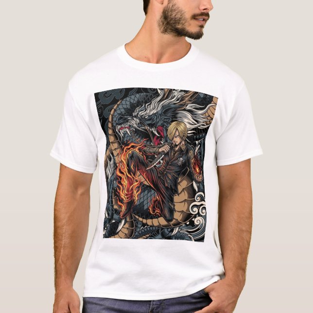 Ifrit Jambe: The Dragon’s Kitchen T-Shirt (Front)