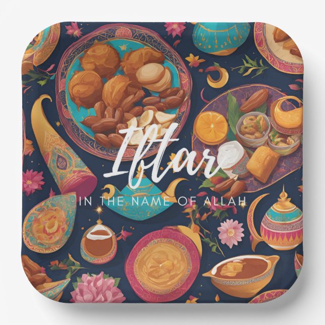 Iftar Disposable Plates (Front)