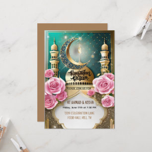 Iftar invitation   Beautiful iftar 