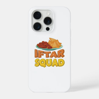 Iftar Squad Ramadan Food Illustration iPhone 15 Pro Case