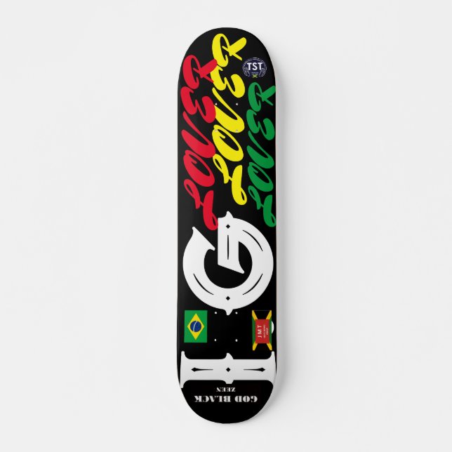 IG LOVER  7 3/4" Skateboard Deck (Front)