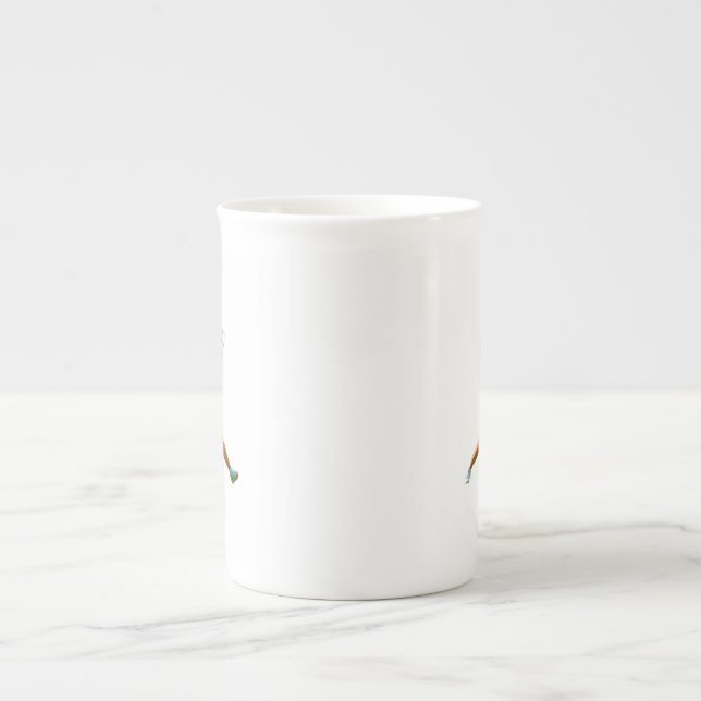 iga swiatek bone china mug (Front)