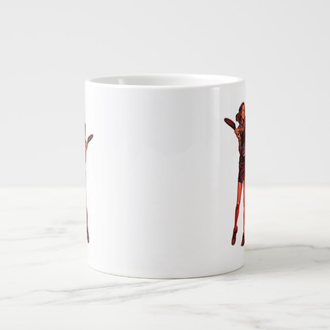 Iga Swiatek Large Coffee Mug (Front)