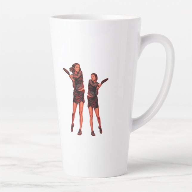 Iga Swiatek Latte Mug (Right)