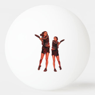 Iga Swiatek Ping Pong Ball