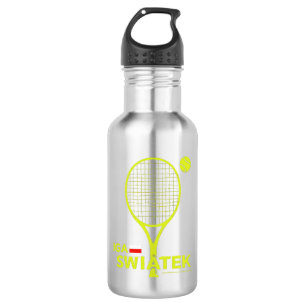 Iga Swiatek, tennis player, goat, champion 532 Ml Water Bottle