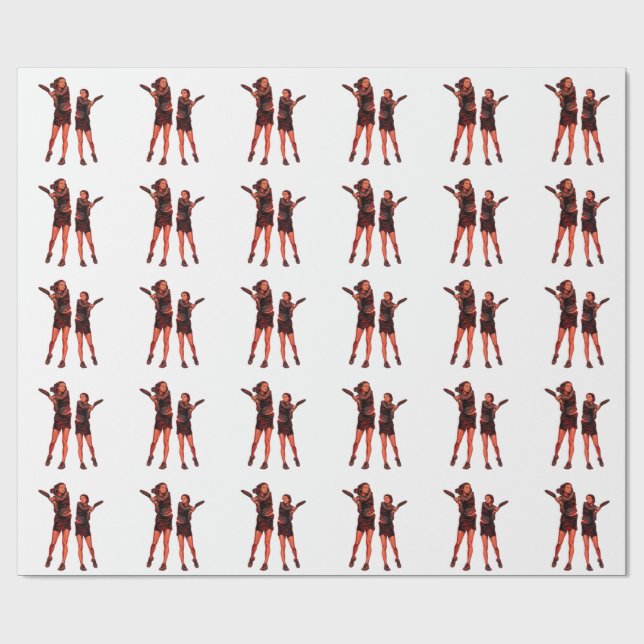 Iga Swiatek Wrapping Paper (Flat)