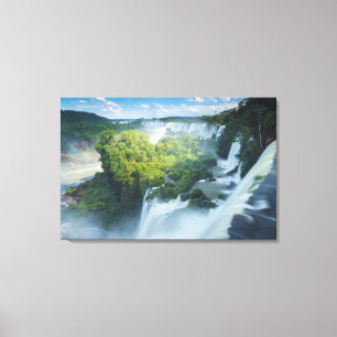 Igauzu Falls In Argentina Canvas Print