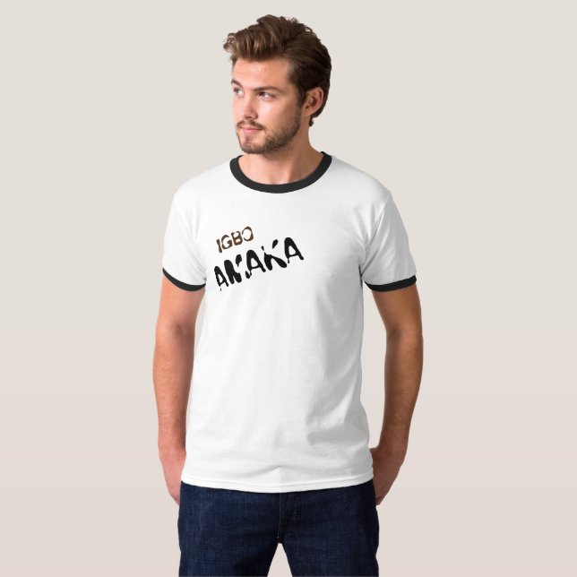 'Igbo Amaka' Inscription T-Shirt (Front Full)