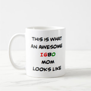 igbo mom, awesome coffee mug