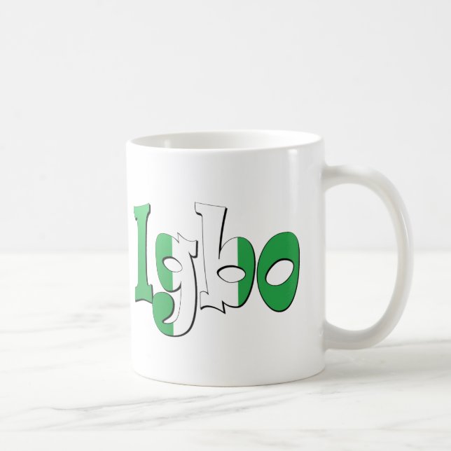 Igbo (Nigerian Flag) Coffee Mug (Right)