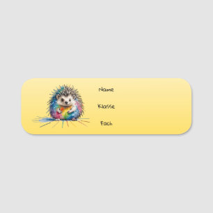 Igel Name Tag