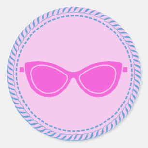 IGGPPCamp 2025 Troop Sunset Pride Classic Round Sticker