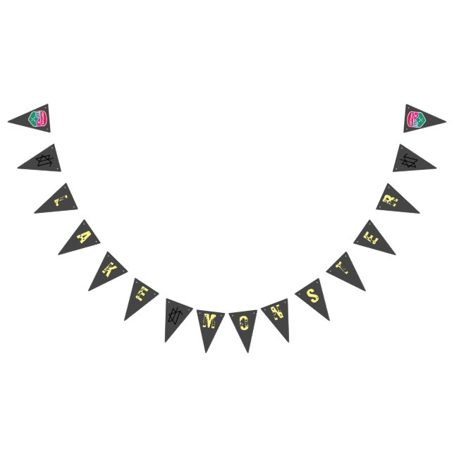 IGGPPCamp Blanket Fort LAKE MONSTER  Bunting (All)