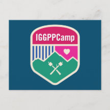 IGGPPCamp logo Postcard