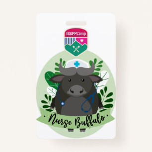 IGGPPCamp Nurse Buffalo Badge ID Badge