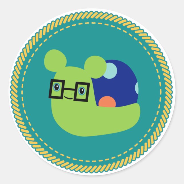 IGGPPCamp Snail Mascot Sticker (Front)