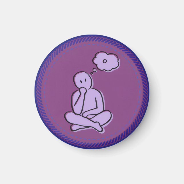 IGGPPCamp: Thought That Counts magnet (Front)