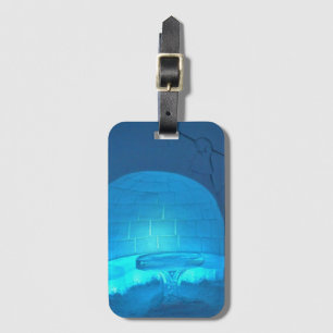 Igloo Room at Hotel de Glace, Quebec, Canada Luggage Tag